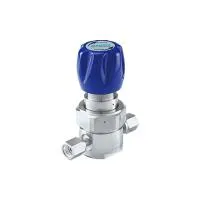 Регулятор AMFLO UHP AU21 Материал: Код SHP (Body-SUS316L VAR,Poppet, Nozzle,Diaphragm- Hastelloy® C-22, Gland-SUS316L, Seat: PCTFE) ; Поверхность 0.13 um; 3х портовый с манометром, CV-0.09