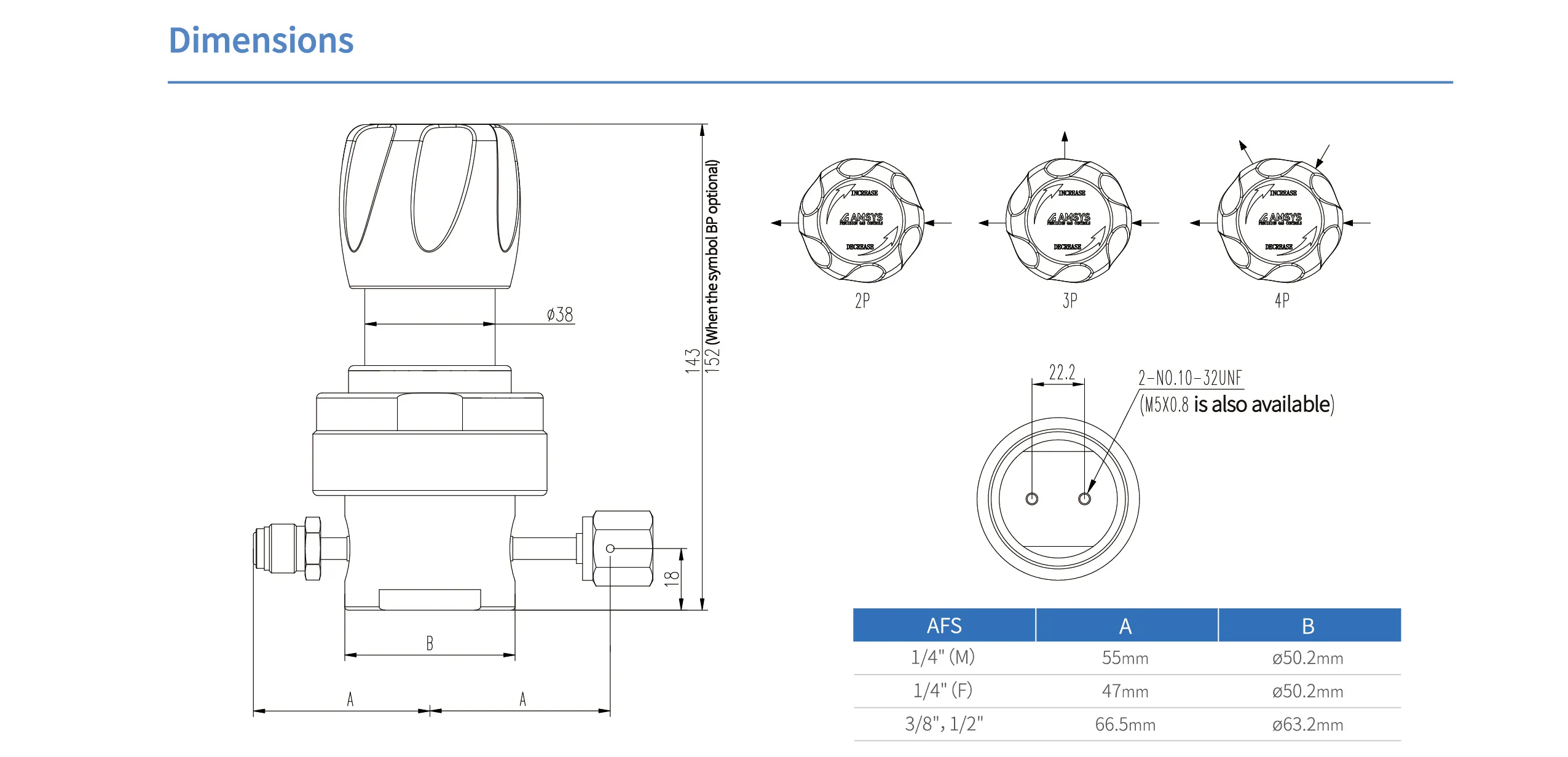 Регулятор AMFLO UHP AU24 Материал: Код S (Body-SUS316L VAR; Gland-SUS316L;Poppet, Nozzle,Diaphragm-Hastelloy®C-22; Seat: PCTFE) ; Поверхность 0.13 um; 2х портовый, вх. давл. 159 бар, CV-0.45