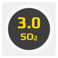 Диоксид серы (SO2) 3.0 (99,9%) в баллоне сталь ISO 50л (50кг) соединение CGA330 SS (Китай) (с баллоном)
