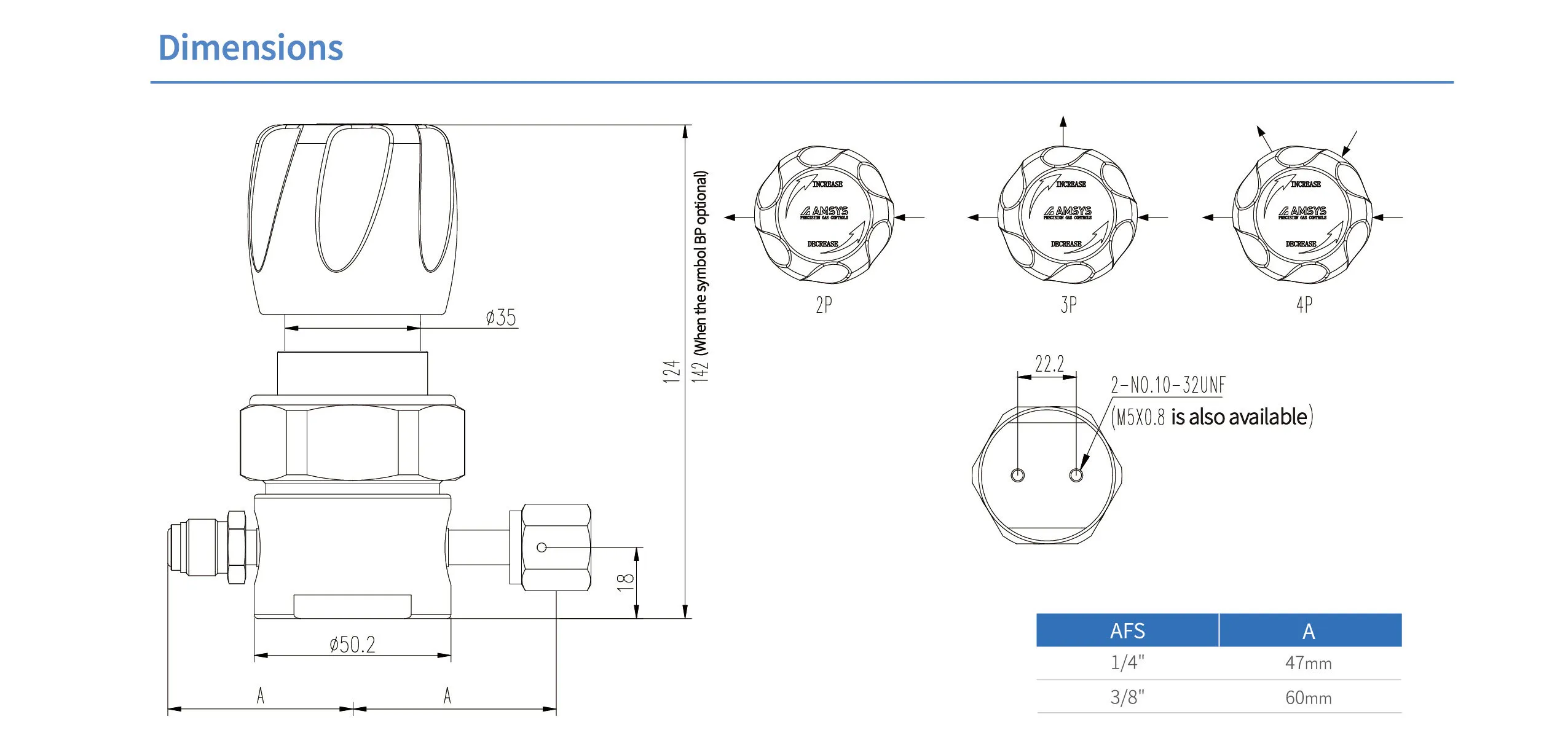 Регулятор AMFLO UHP AU21 Материал: Код ZHP (Body,Gland-SUS316L, Poppet, Nozzle, Diaphragm - Hastelloy® C-22, Seat: PCTFE) ; Поверхность 0.13 um; 4х портовый с манометрами, CV-0.09