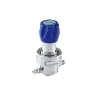 Регулятор AMFLO UHP AU24 Материал: Код Z (Body,Poppet, Nozzle,Diaphragm,Gland-SUS316L,Seat: PCTFE) ; Поверхность 0.13 um; 2х портовый, вх. давл. 159 бар, CV-0.45